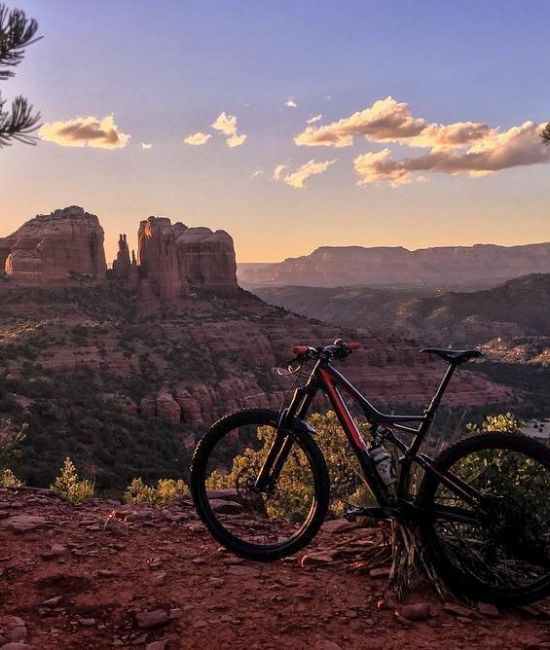 Cathedral mountain bike