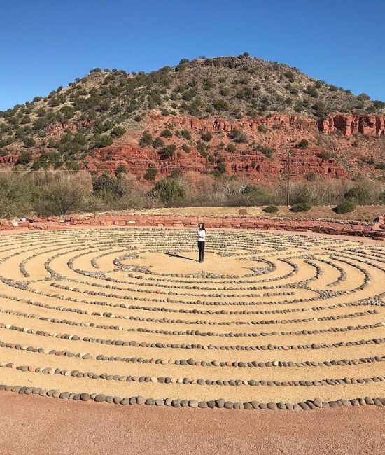 Labrynth angel valley by erica lippy