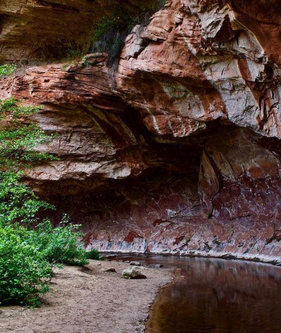 West fork cliffs