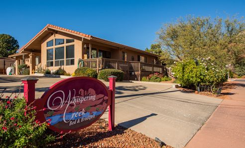 Front entrance to the B&B