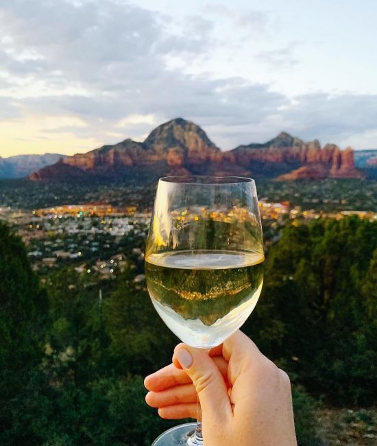 Wine and west sedona