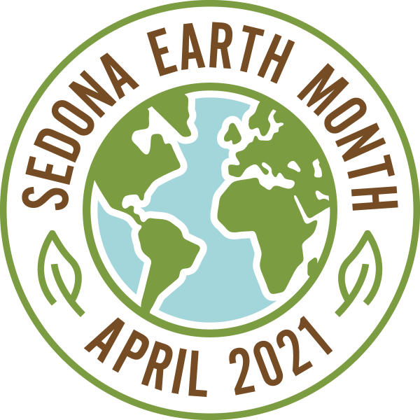 Sedona Earth Month Logo